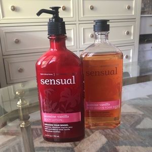 Bath and Body Works Body Wash and Lotion Vanilla